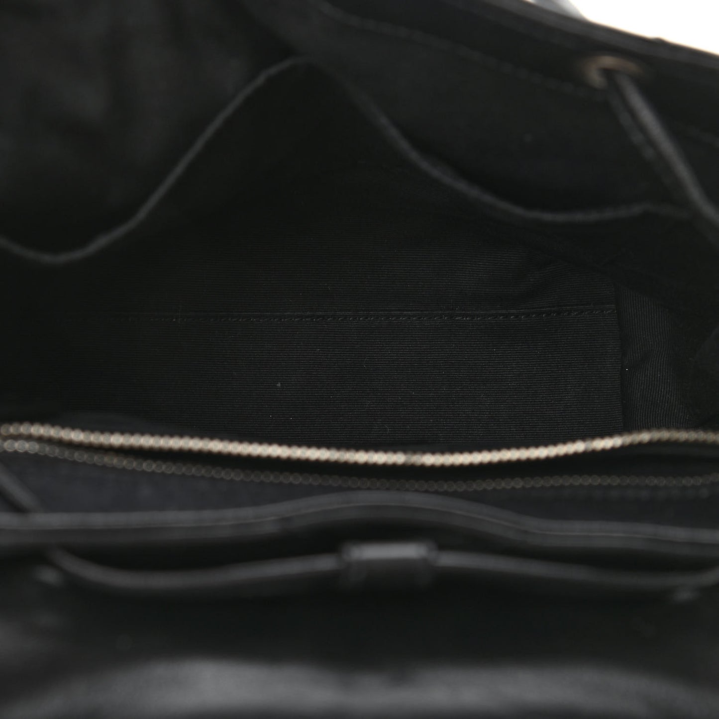 Calfskin Y Quilted Monogram Small Loulou Backpack Black