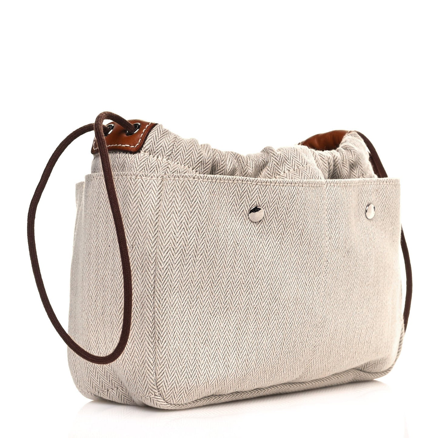 Canvas Barenia Fourbi 20 PM Pouch Naturel Fauve