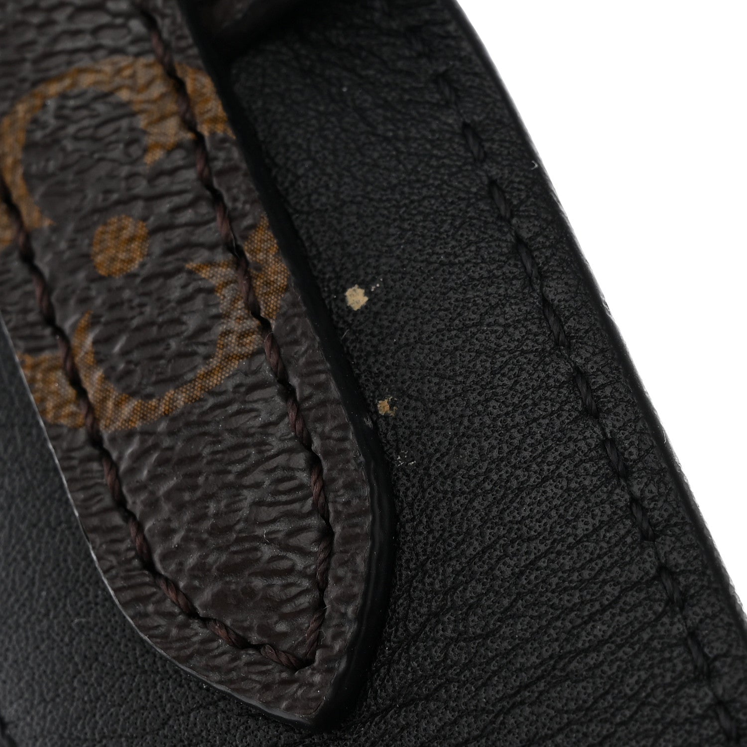 Louis Vuitton Monogram Bandouliere Shoulder Strap Black 5 of 10