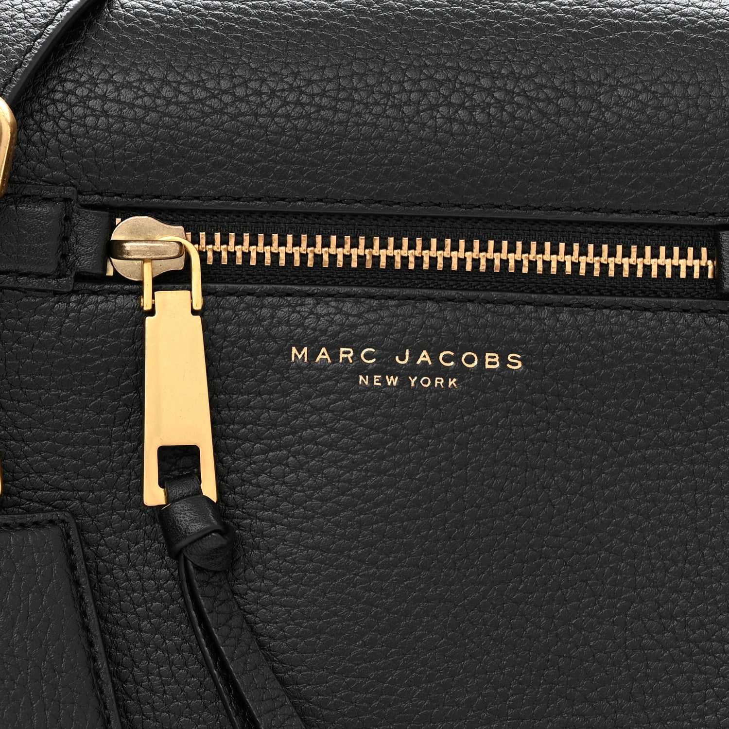 Marc Jacobs Pebbled Calfskin Recruit Nomad Crossbody Black 8 of 10