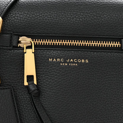 Marc Jacobs Pebbled Calfskin Recruit Nomad Crossbody Black 8 of 10