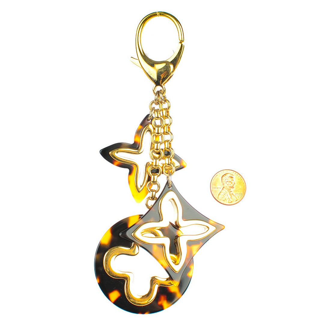 Insolence Bag Charm Ecaille