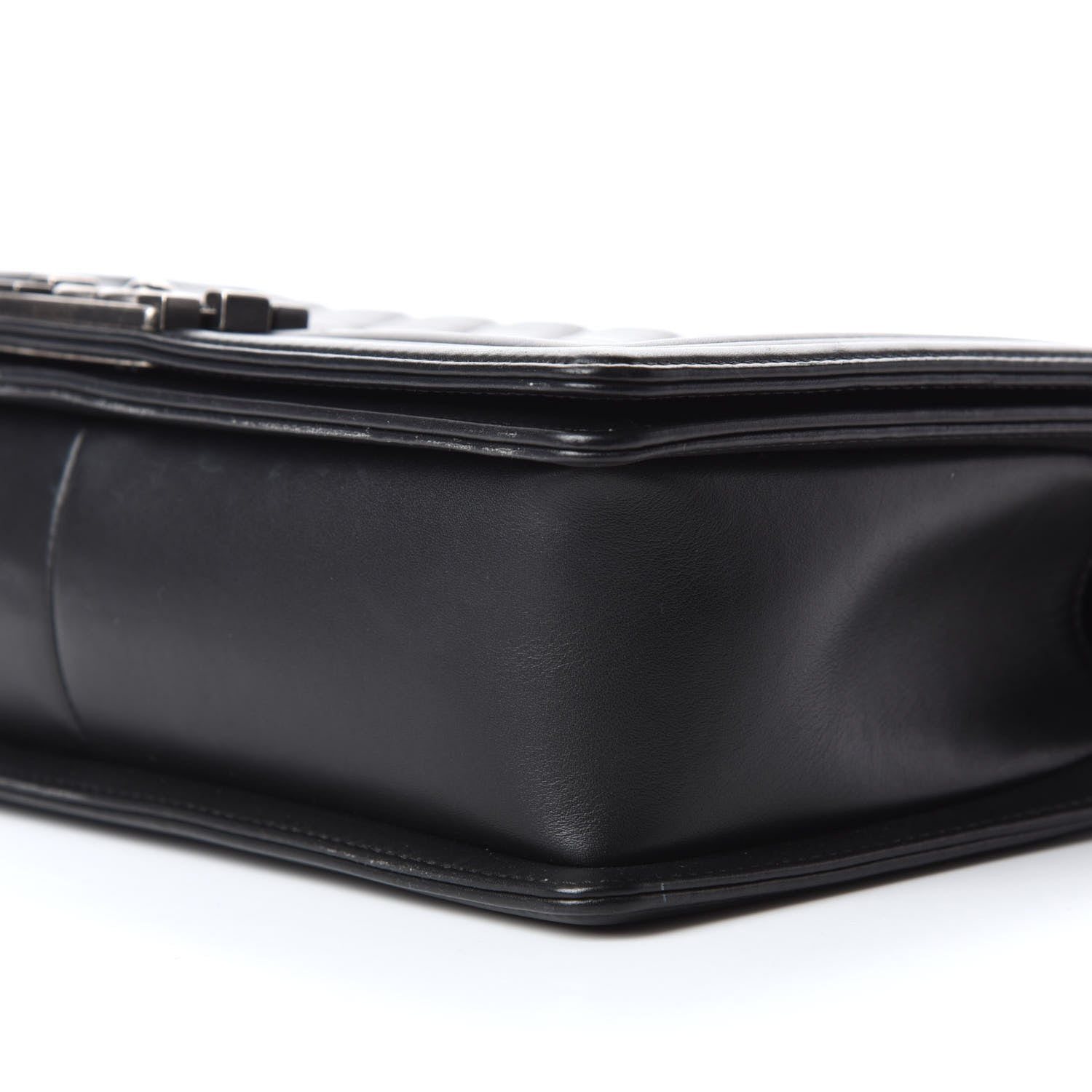 Chanel Calfskin Quilted New Medium Boy Flap Black 9 of 9