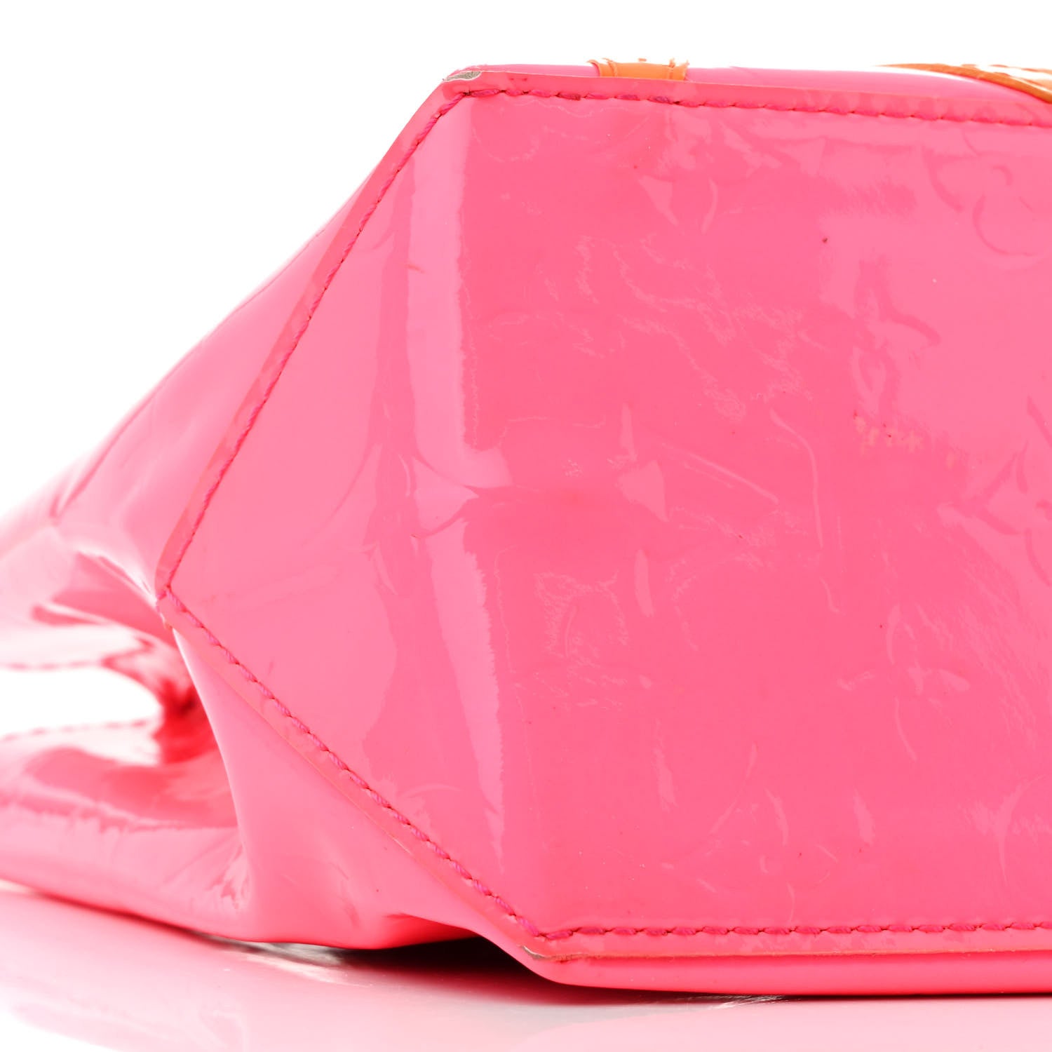 Louis Vuitton Vernis Fluo Reade PM Rose 9 of 14
