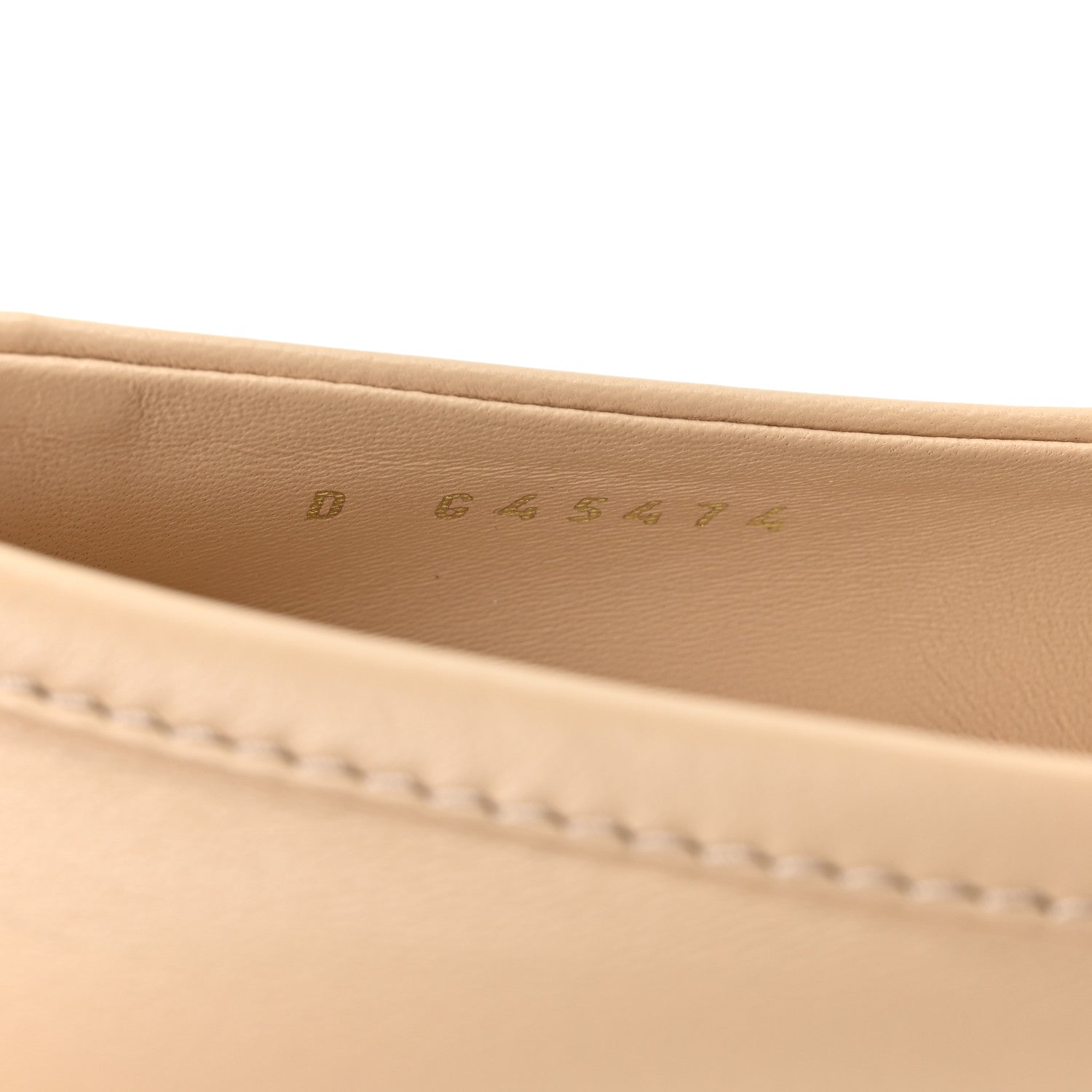 Chanel Lambskin Quilted CC Turnlock Loafers 37.5 Beige 9 of 10
