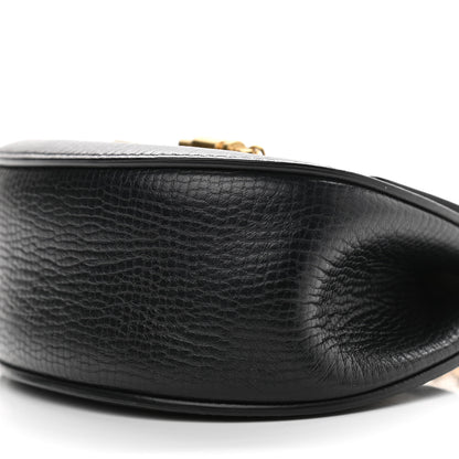Chloe Textured Calfskin Lambskin Nano Drew Shoulder Bag Black 9 of 15