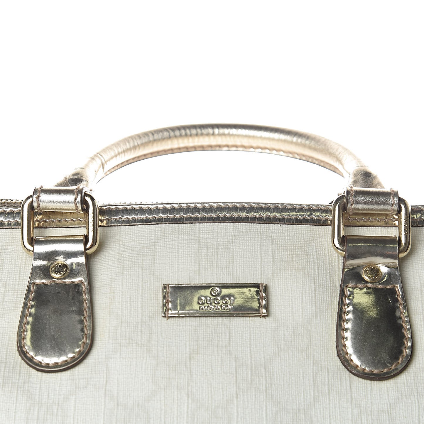 GG Plus Monogram Medium Joy Tote Bag White