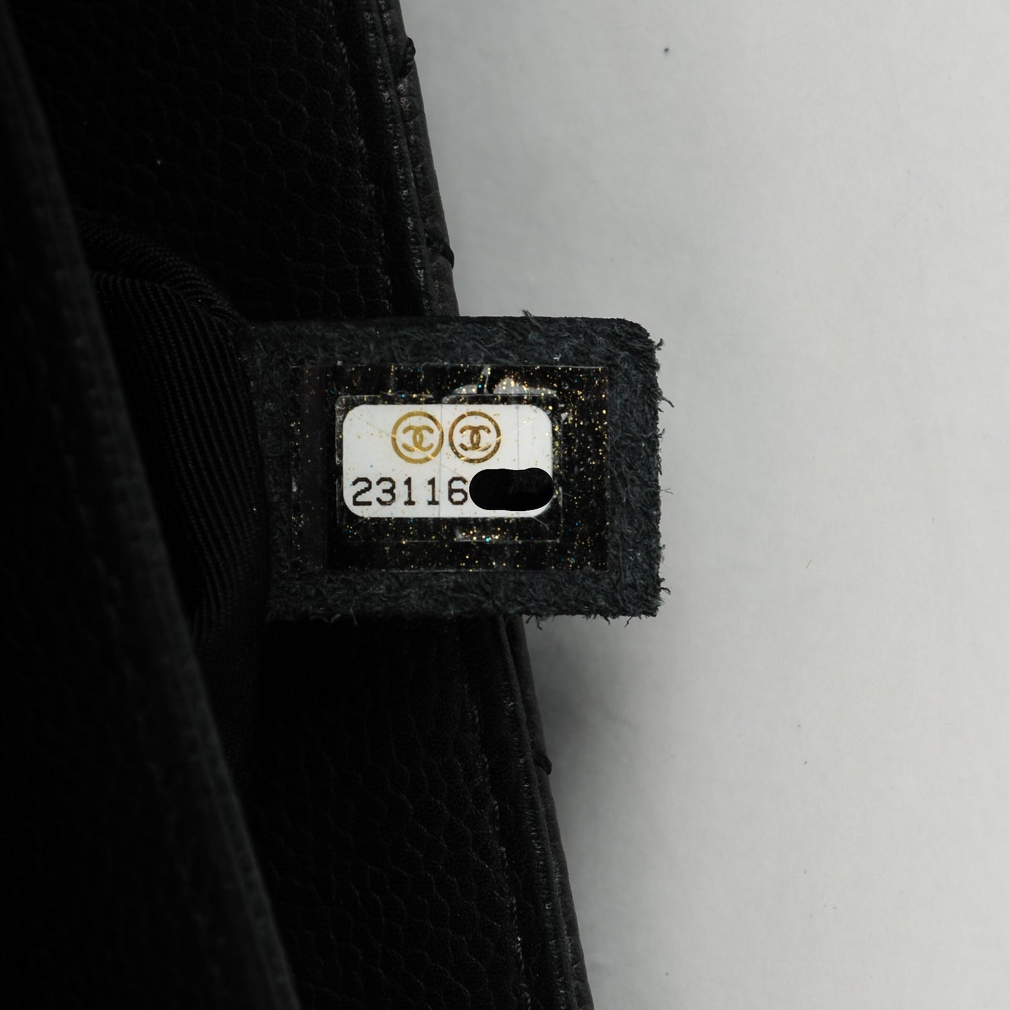 Caviar Quilted Medium Rock In Rome Single Flap Black