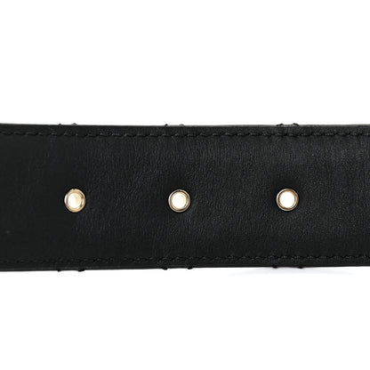 Chanel Calfskin Quilted CC Chain Belt 105 42 Black 4 of 6