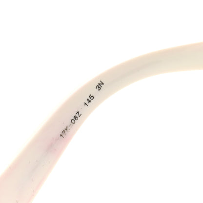 Prada Acetate Symbole Sunglasses SPR 17K White 6 of 8