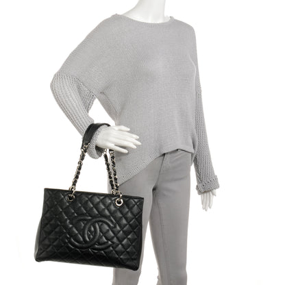 Chanel Caviar Grand Shopping Tote GST Black 2 of 8