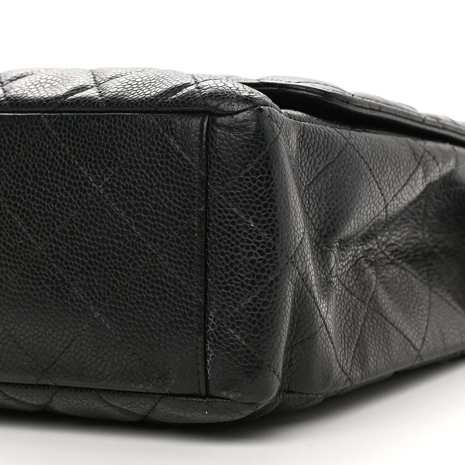 Chanel Caviar Quilted Maxi Single Flap Black 9 of 9