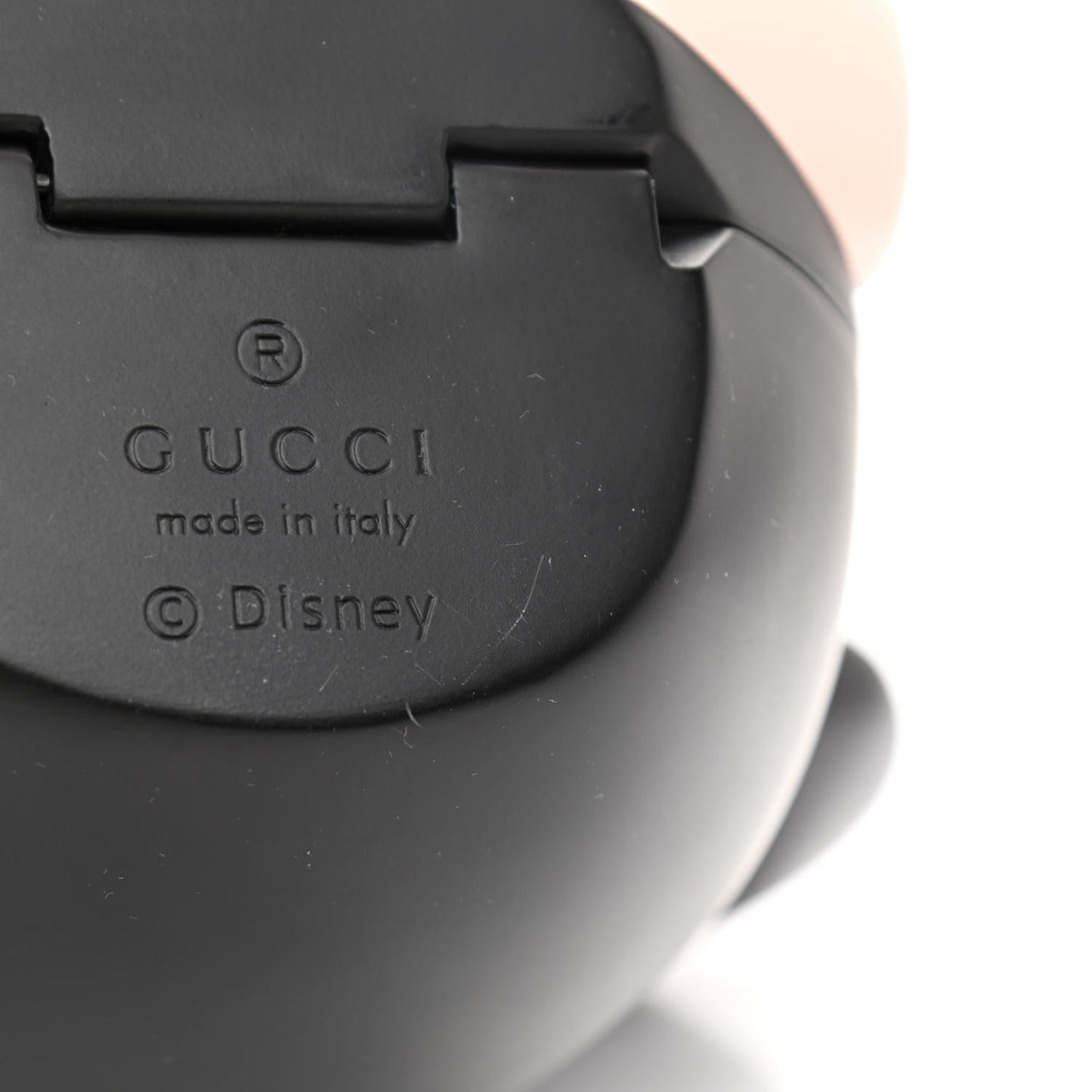 X DISNEY Plastic Mickey Mouse Top Handle Bag Black