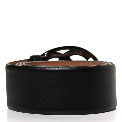 Chanel Lambskin CC Belt 100 40 Black 2 of 5