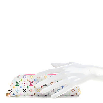 Louis Vuitton LV X TM Monogram Multicolor Charlotte Pencil Pouch Fuchsia 2 of 8