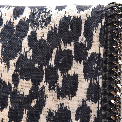 Stella McCartney Linen Leopard Falabella Crossbody 10 of 11