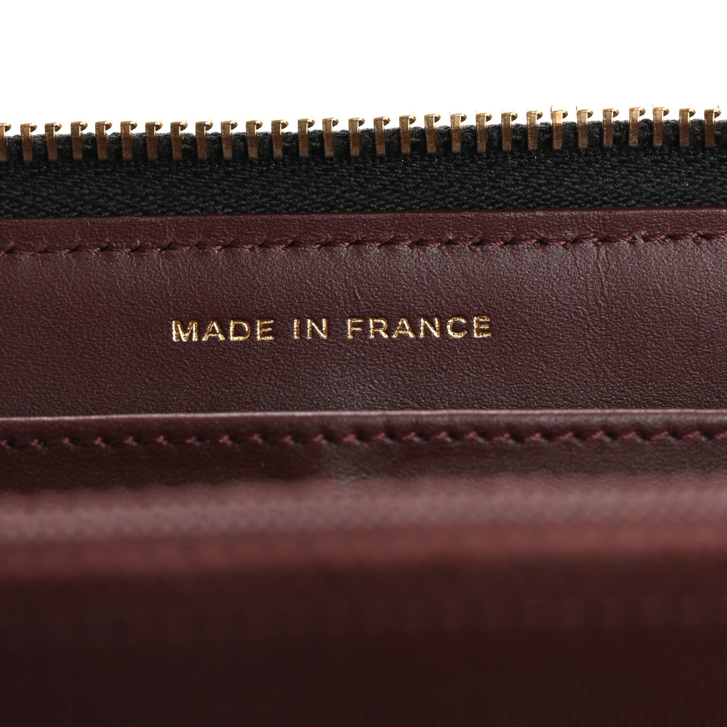 Caviar Quilted Large Gusset Zip Around Wallet Black