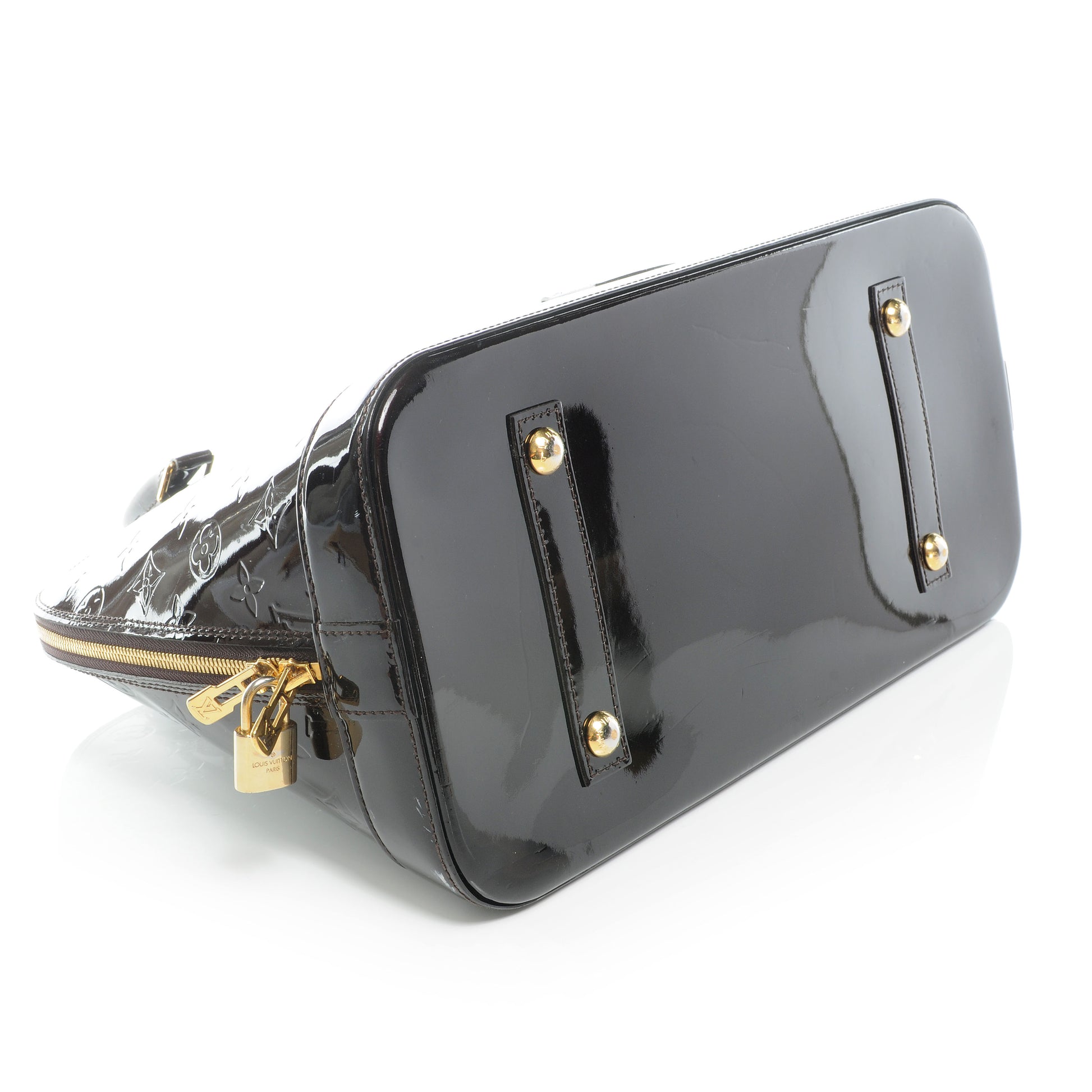 Louis Vuitton Vernis Alma GM Amarante 4 of 9