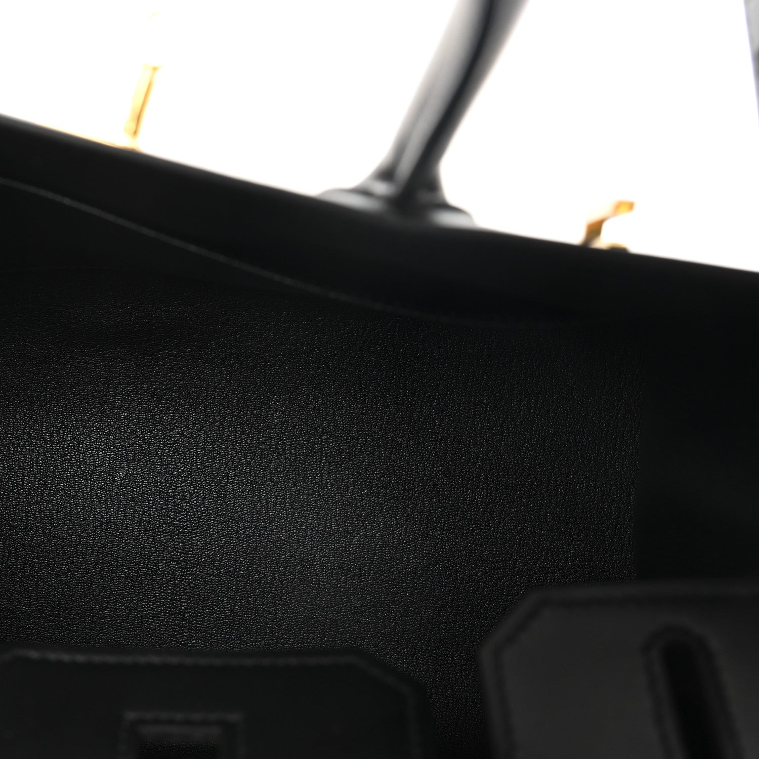 Hermes Veau Monsieur Birkin Sellier 30 Black 4 of 10