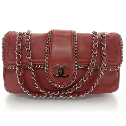 Chanel Lambskin Medium Madison Flap Red 1 of 9