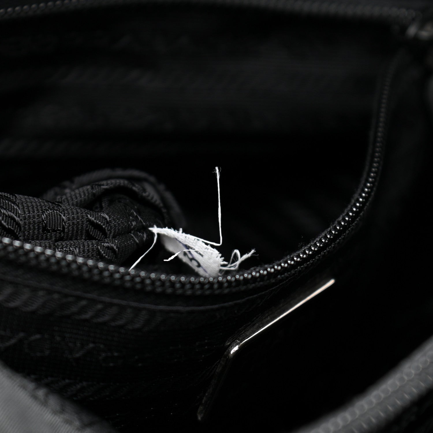 Prada Tessuto Nylon Briefcase Black 7 of 12