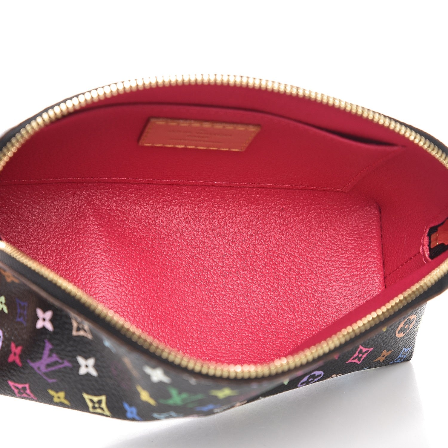 Louis Vuitton Monogram Multicolor Cosmetic Pouch Black Grenade 5 of 6