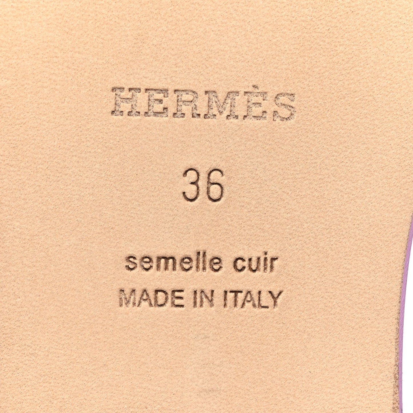 Epsom Oran Sandals 36 Violet Amethyste