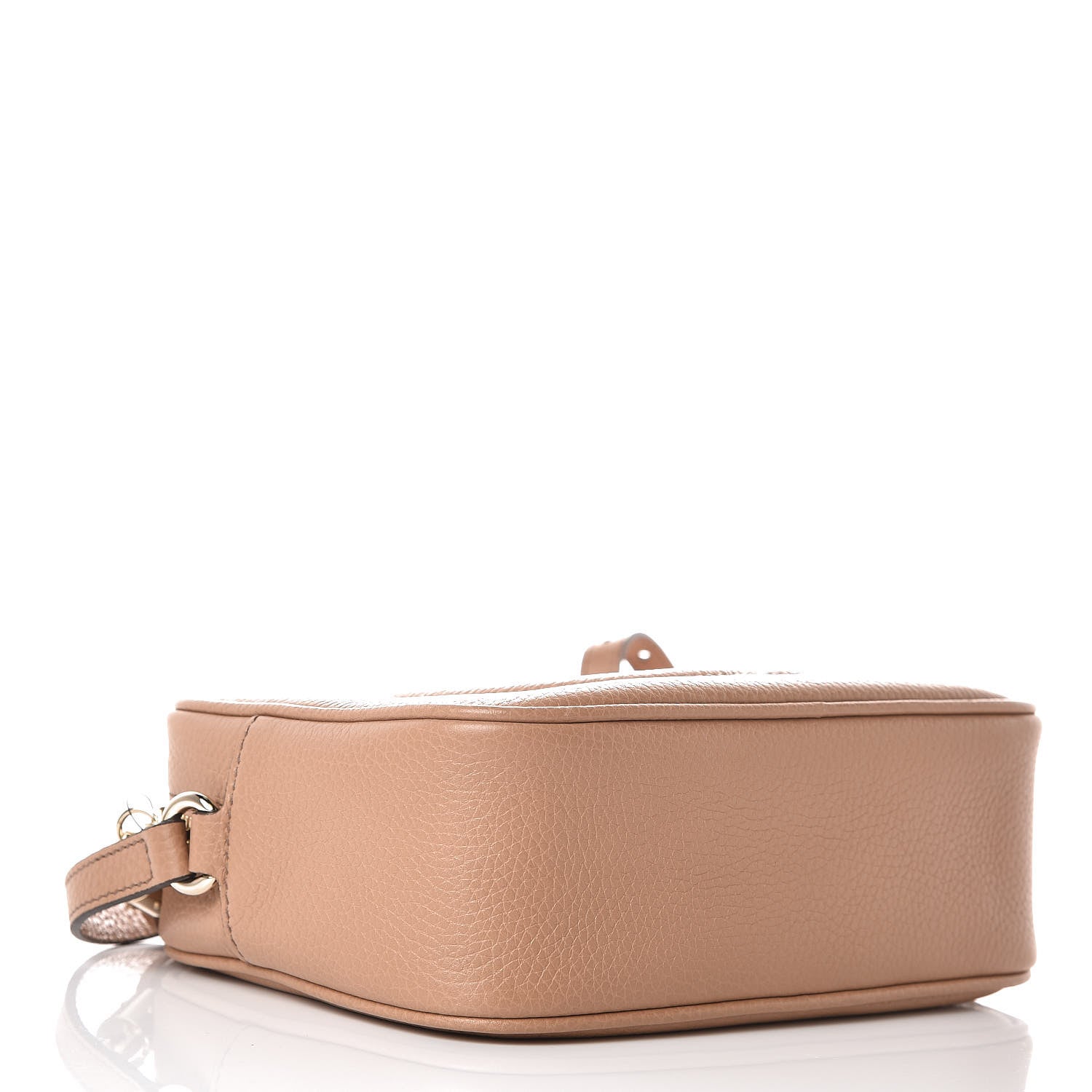 Gucci Pebbled Calfskin Small Soho Disco Bag Camelia 4 of 7