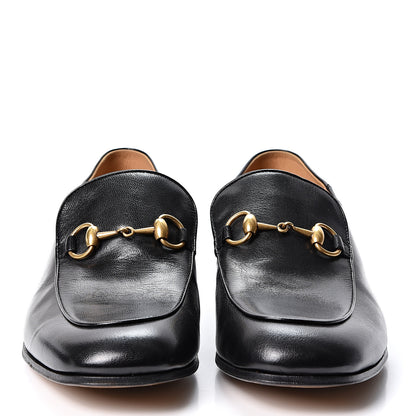 Gucci Goatskin Mens Horsebit Loafers 9 Black 2 of 10