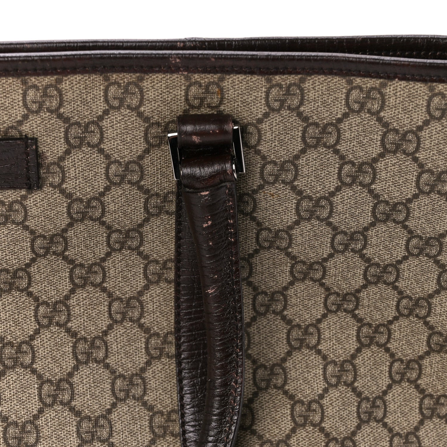 Gucci GG Plus Monogram Medium Joy Tote Dark Brown 13 of 14