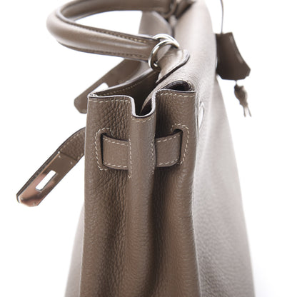 Hermes Togo Kelly Retourne 32 Etoupe 16 of 39