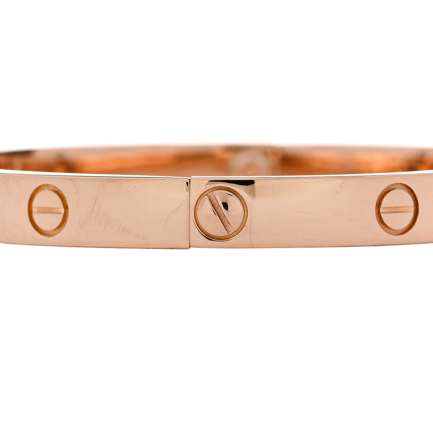 Cartier 18K Pink Gold LOVE Bracelet 18 3 of 7