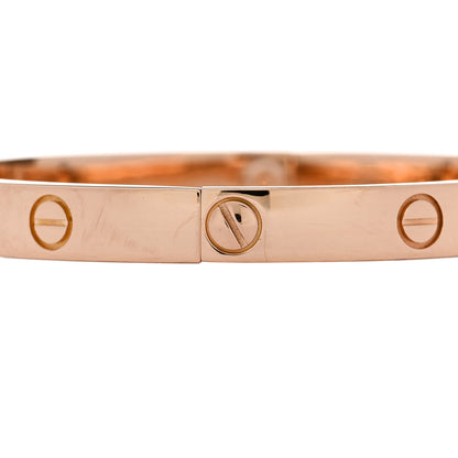 Cartier 18K Pink Gold LOVE Bracelet 18 3 of 7