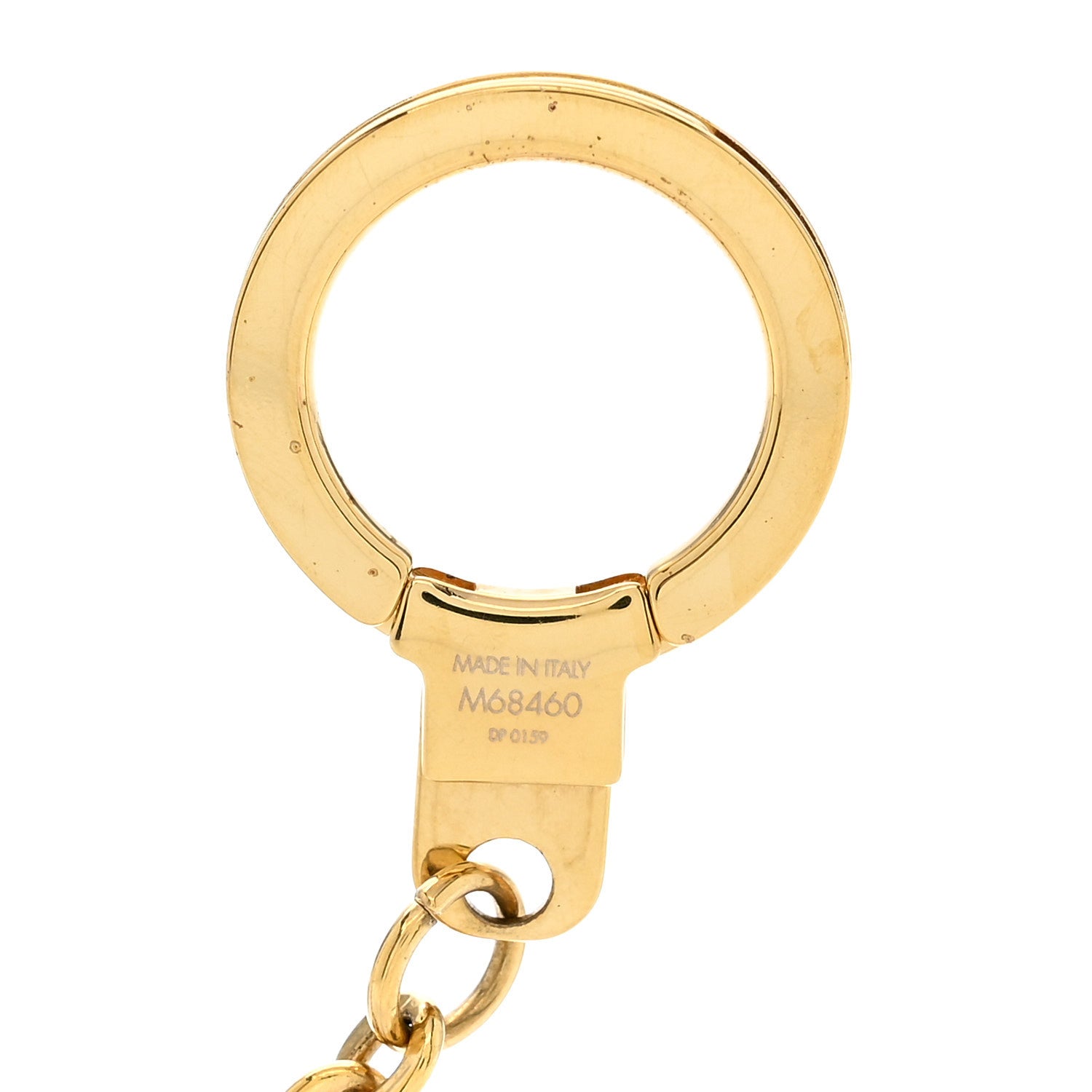 Louis Vuitton Brass Monogram Blooming Flowers Bag Charm Key Holder Rose Ballerine 4 of 5