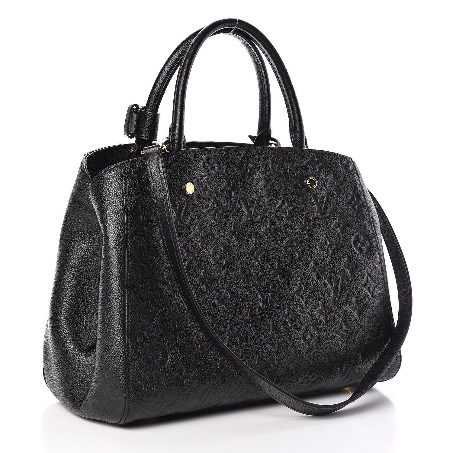 Louis Vuitton Empreinte Montaigne MM Black 3 of 11