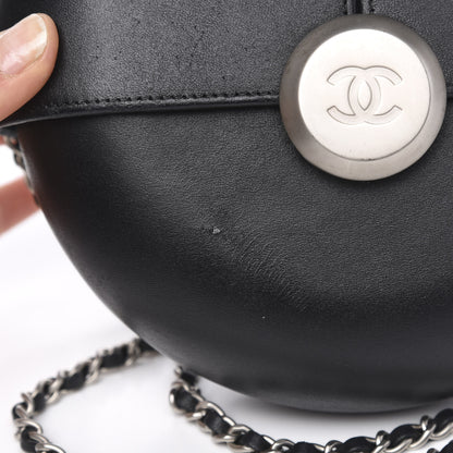 Chanel Lambskin Evening In the Air Bag Black 11 of 12