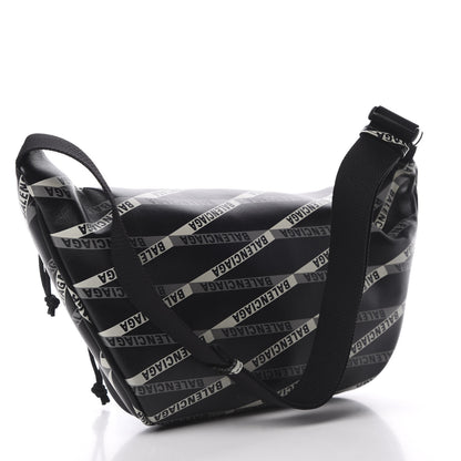 Balenciaga Smooth Calfskin Losange Monogram Explorer Belt Bag Black Grey 3 of 10