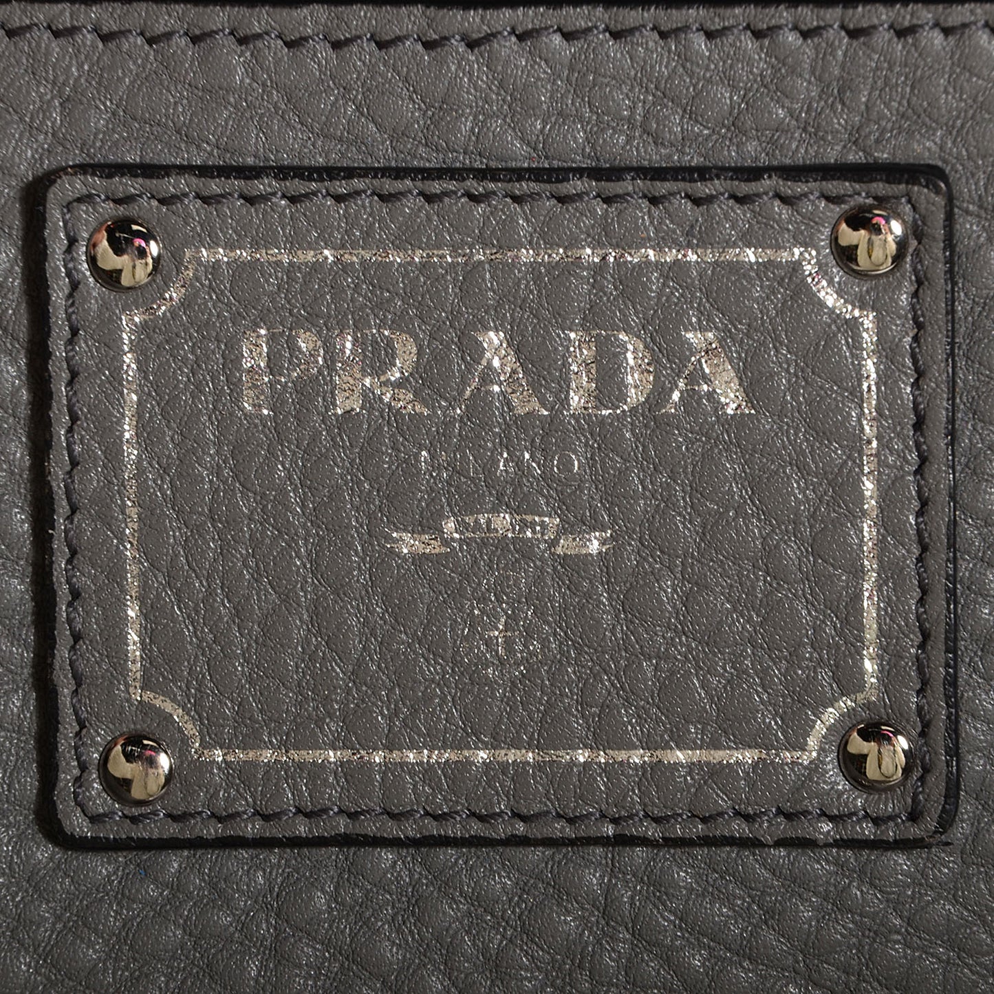 Vitello Daino Side Pocket Tote Marmo