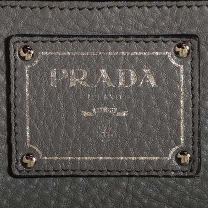 Prada Vitello Daino Side Pocket Tote Marmo 11 of 11