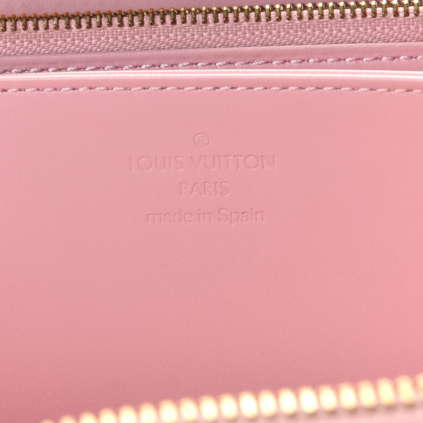 Vernis Zippy Wallet Rose Ballerine