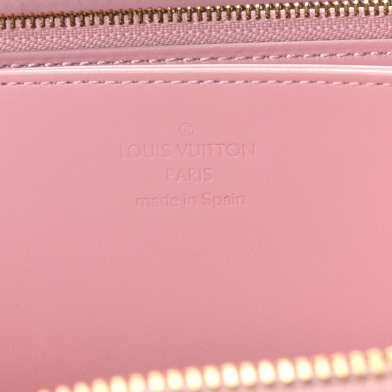 Louis Vuitton Vernis Zippy Wallet Rose Ballerine 5 of 8