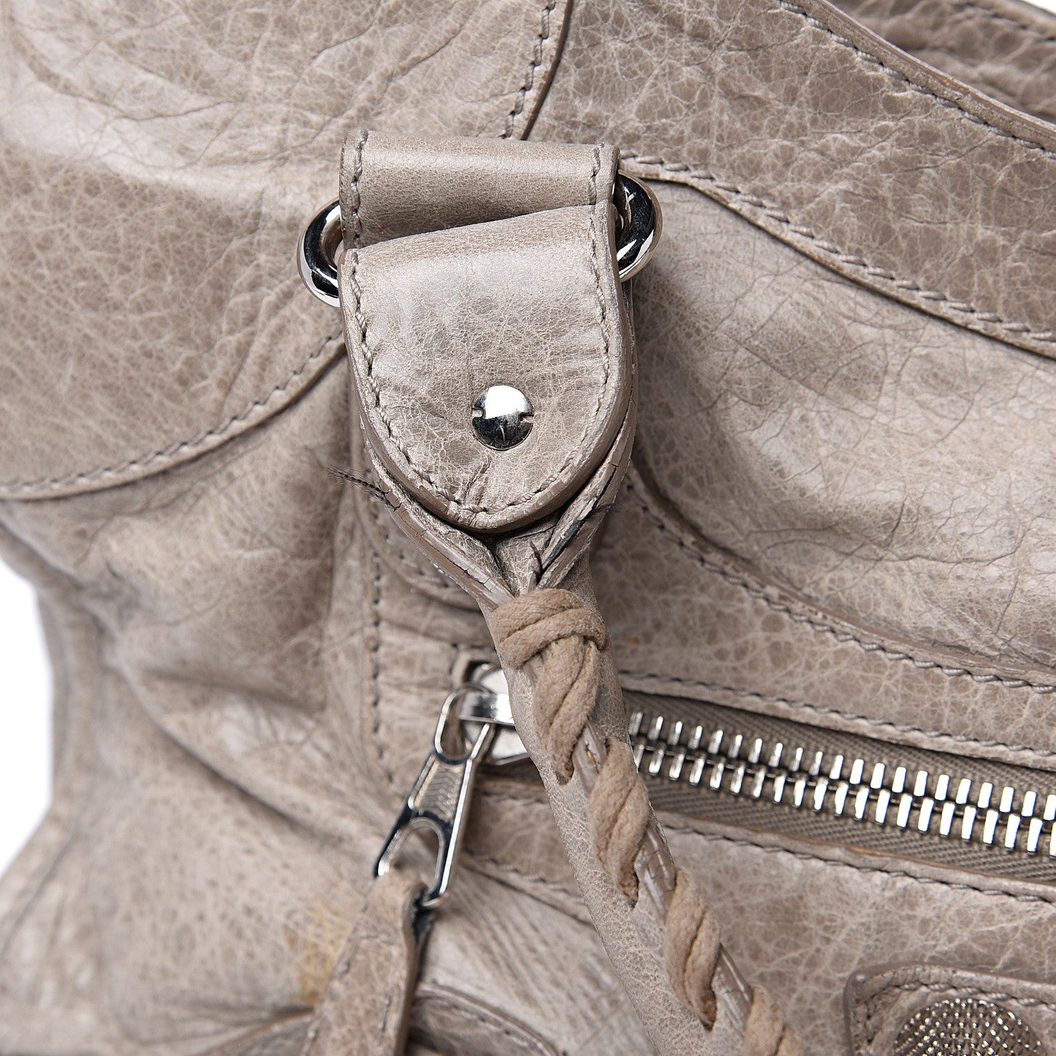Balenciaga Agneau Giant 21 Silver Hardware City Papyrus 14 of 16