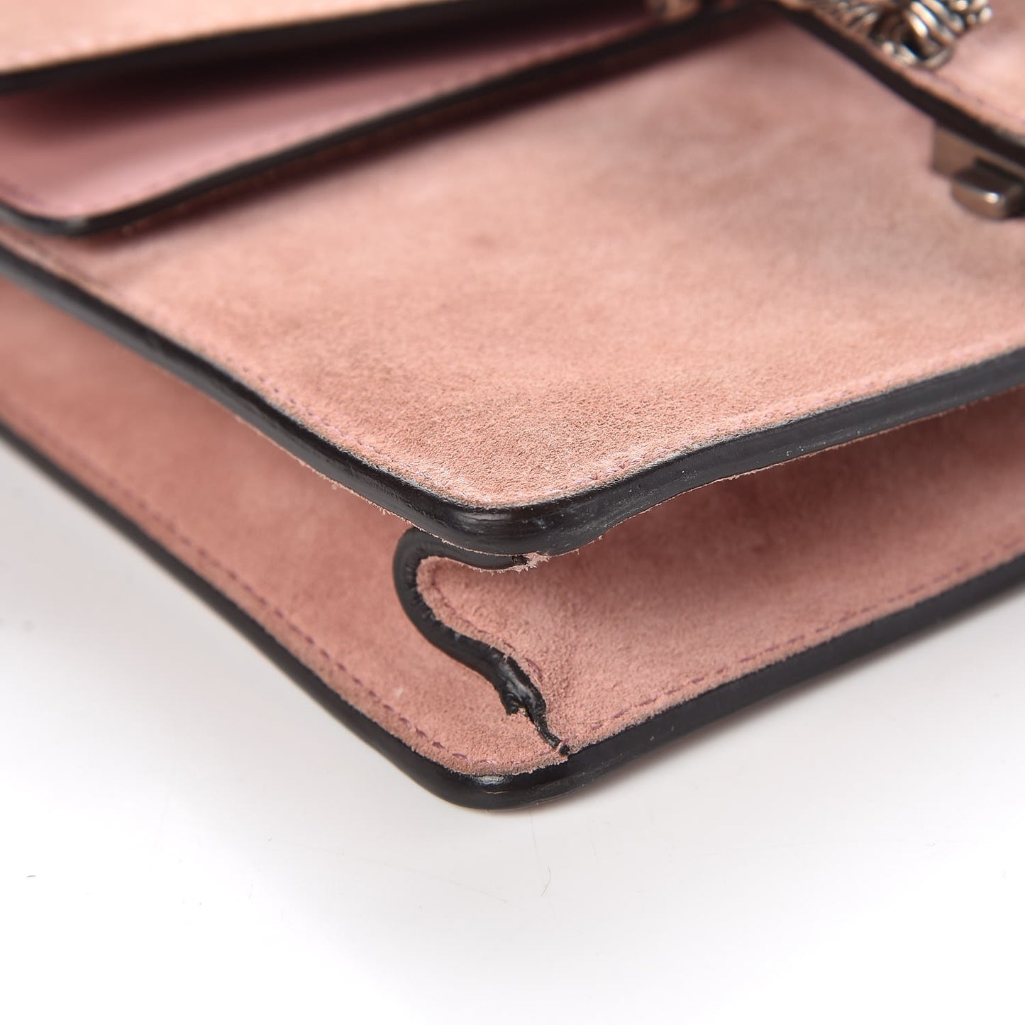 Suede Mini Dionysus Shoulder Bag Pink