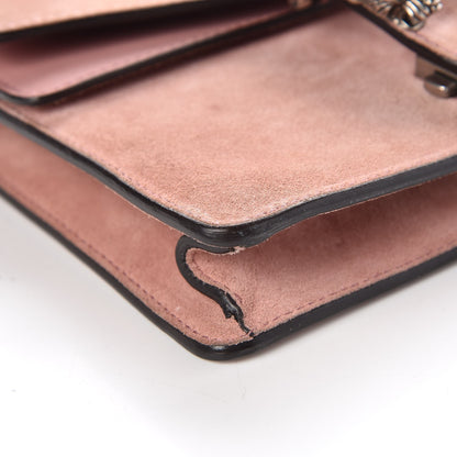 Gucci Suede Mini Dionysus Shoulder Bag Pink 10 of 15