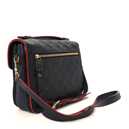Louis Vuitton Empreinte Pochette Metis Marine Rouge 3 of 13
