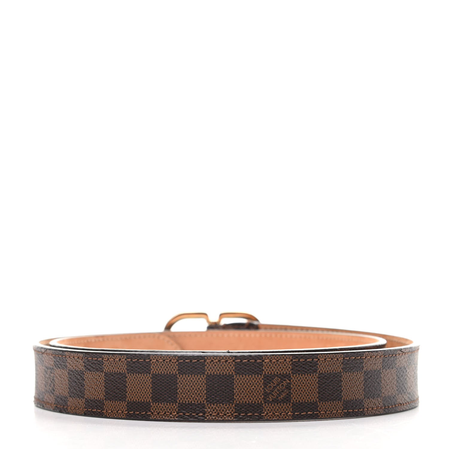Louis Vuitton Damier Ebene Mini 25mm Belt 80 32 2 of 9