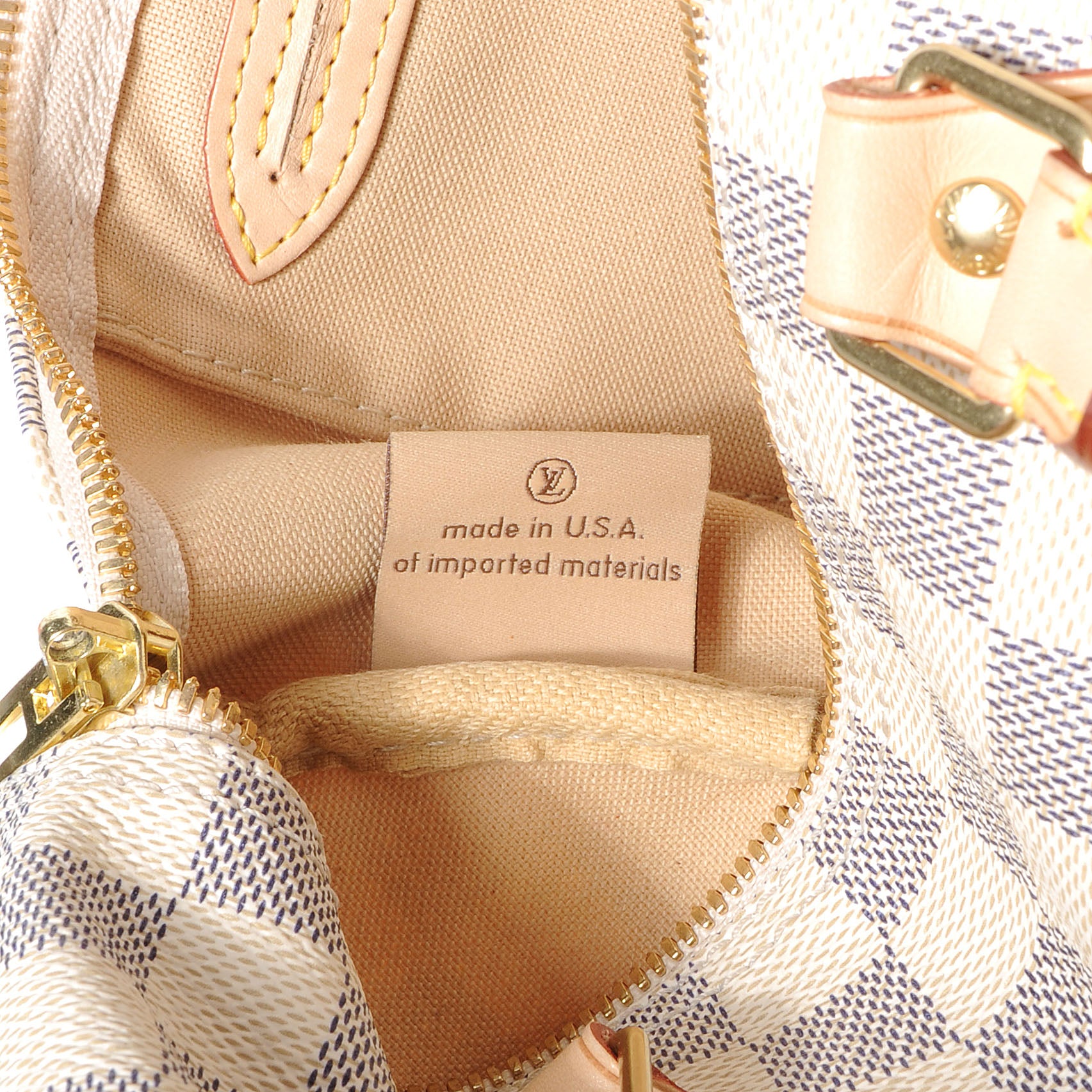 Louis Vuitton Damier Azur Speedy Bandouliere 30 6 of 9