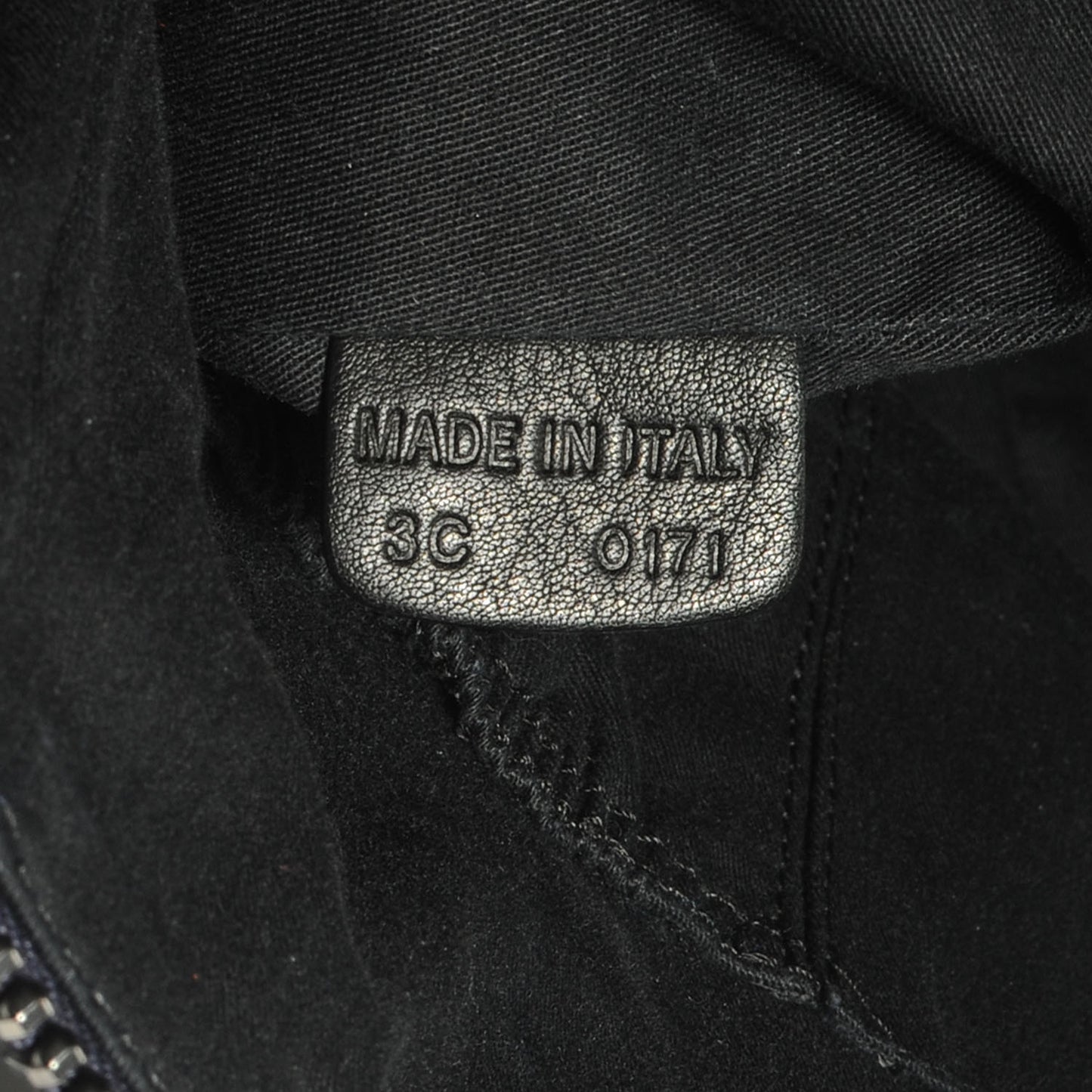Calfskin Large Bi-Color Antigona Black Navy