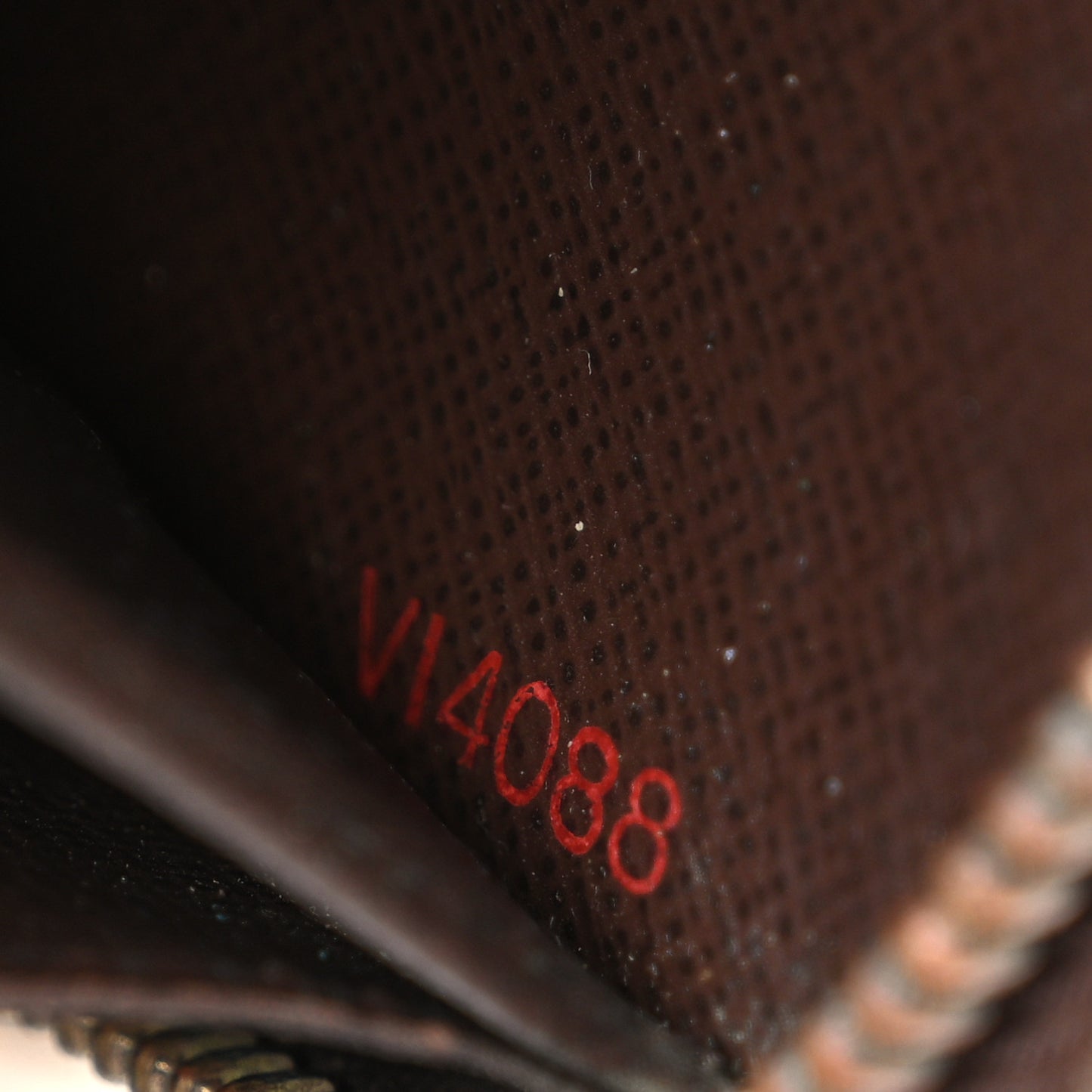 Damier Ebene Zippy Wallet