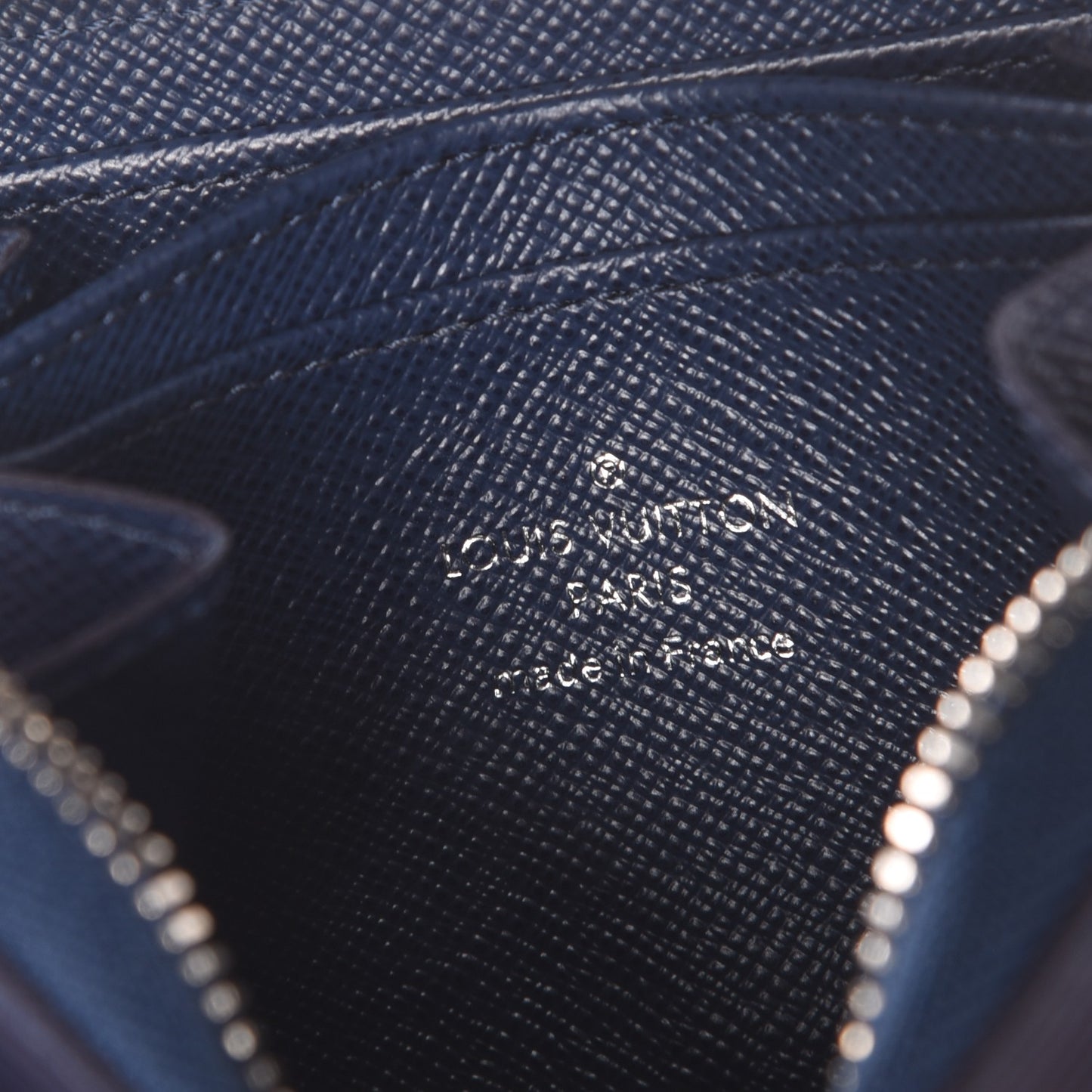 Epi Zippy Coin Purse Indigo